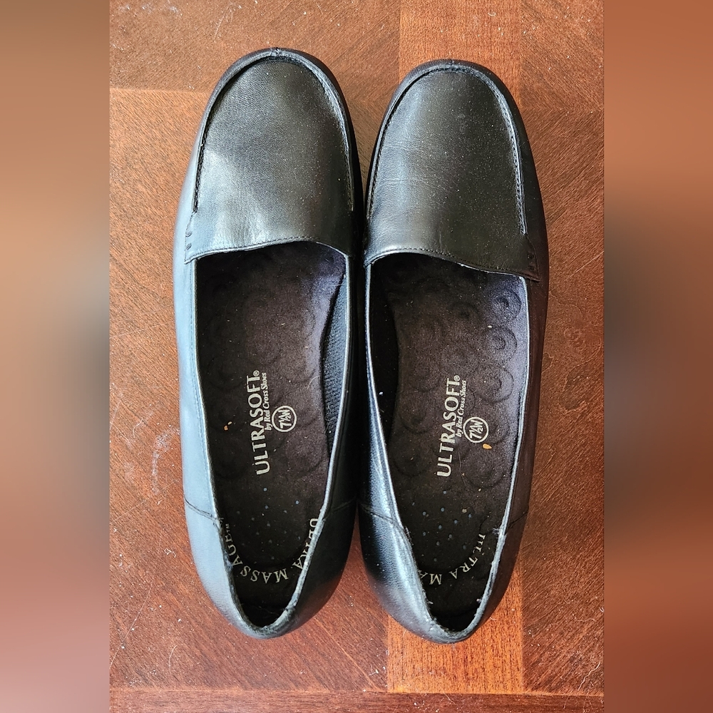 Ultrasoft By Red Cross Shoes Blue Loafers